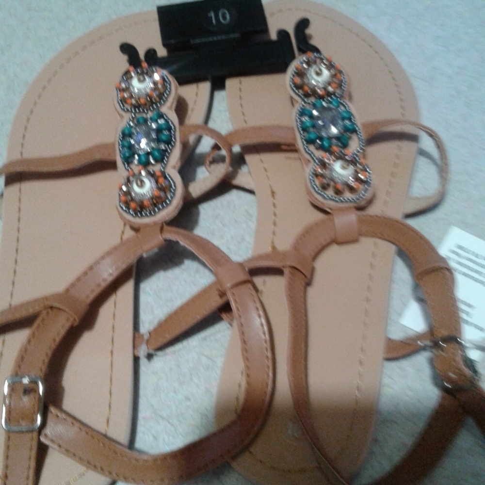 Women's bling sandals sz 10 FREE WITH PURCHASE